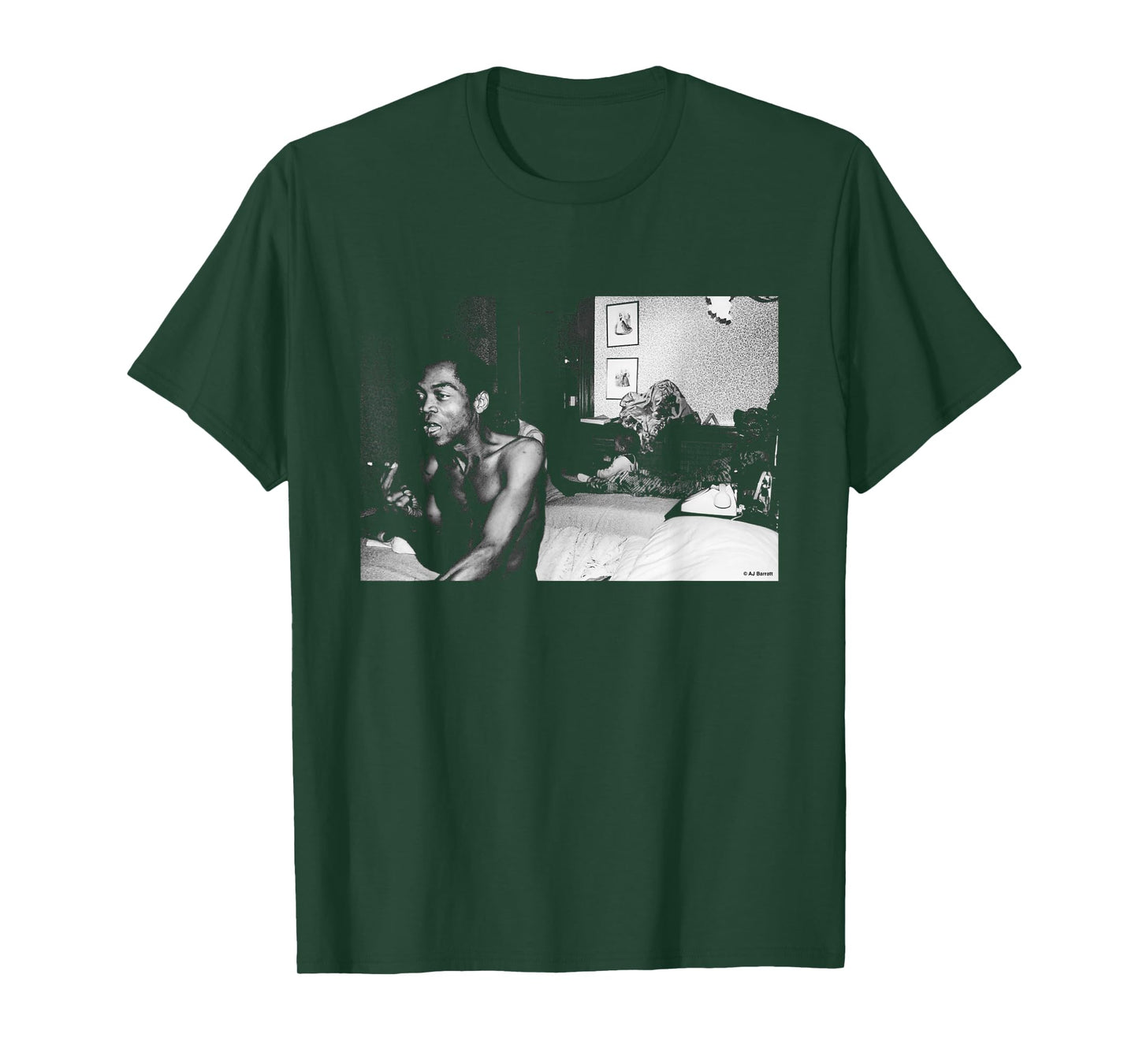Afrobeat Legend Fela Kuti in London By AJ Barratt T-Shirt