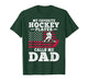 My Favorite Hockey Player Calls Me Dad USA Flag T-Shirt