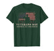 Veterans Day Honoring All Who Served Patriotic Flag Soldier T-Shirt
