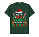 Cool People are Born in December Santa Hat Xmas Birthday T-Shirt