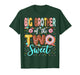 Big Brother of The Two Sweet 2nd Birthday Boy Donut Lover T-Shirt