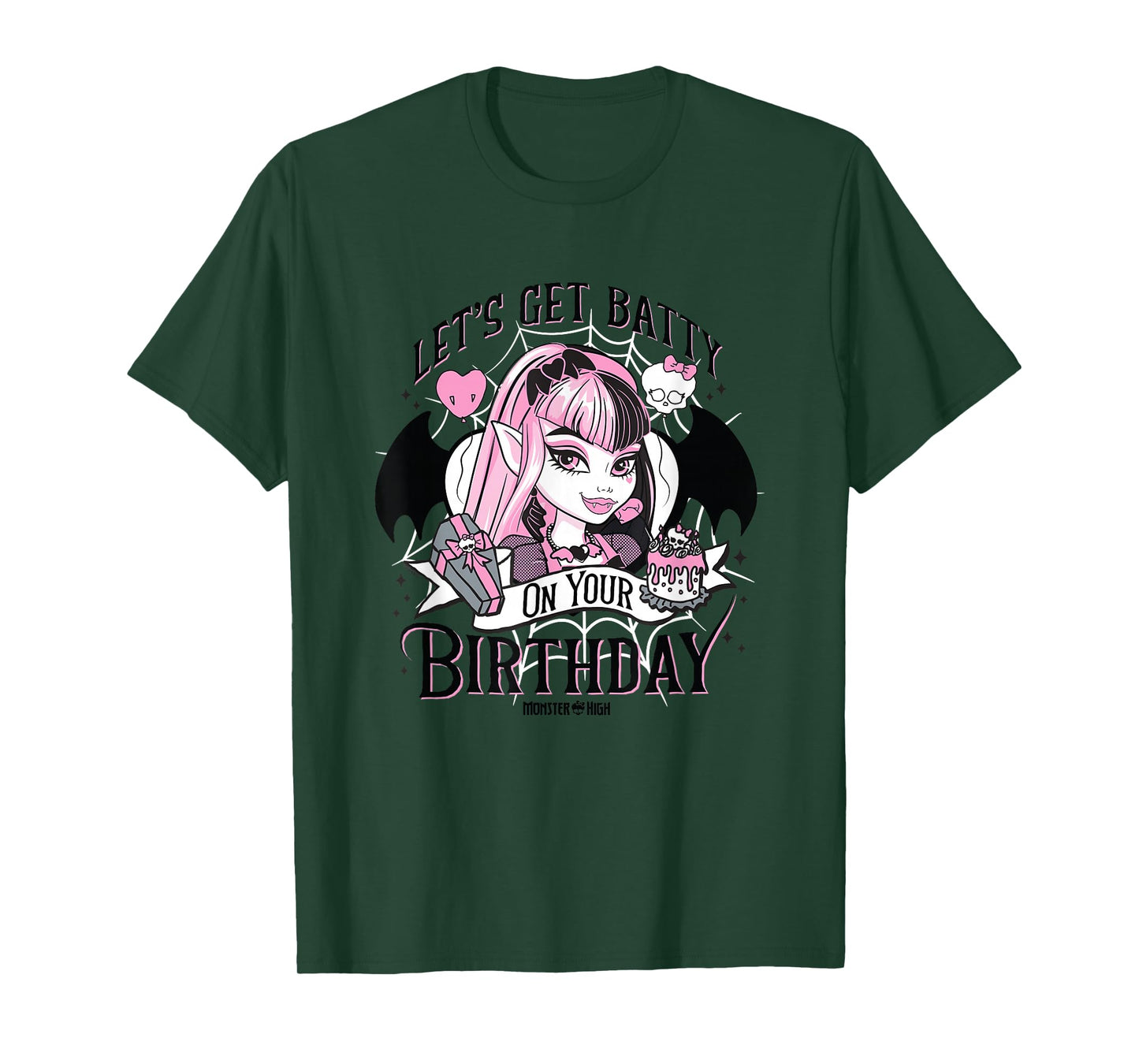 Monster High Let's Get Batty on Your Birthday T-Shirt