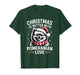 Cute Xmas Puppy Dog Christmas is Better with Pomeranian Love T-Shirt