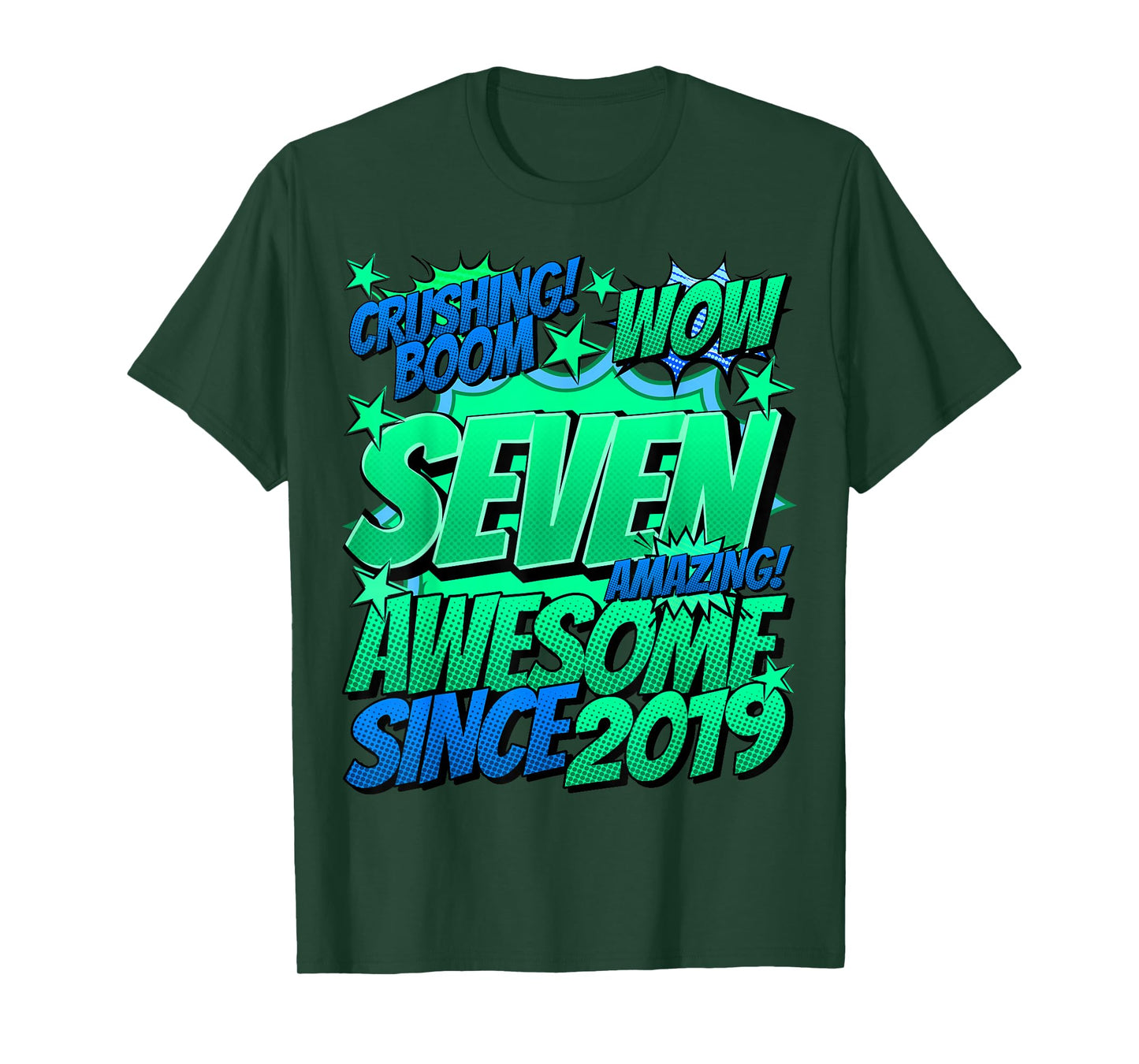 7 Year Old Gifts for Boys 7th Birthday Boy 7 Year Old Boy T-Shirt