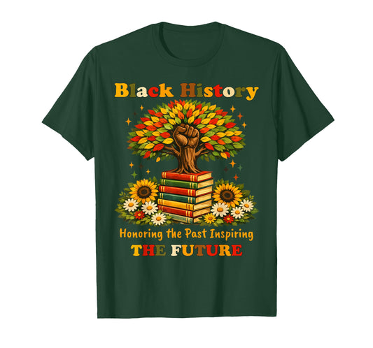 Honoring Teachers Women Black History Month Tribute T-Shirt