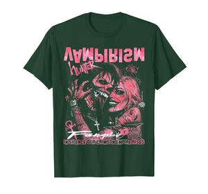 Alt Goth Vintage Y2K Gothic Emo Vampire Couple Punk Grunge T-Shirt