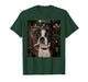 Funny Smoking Boston Terrier Dog Meme Gen Z Joke Brainrot T-Shirt