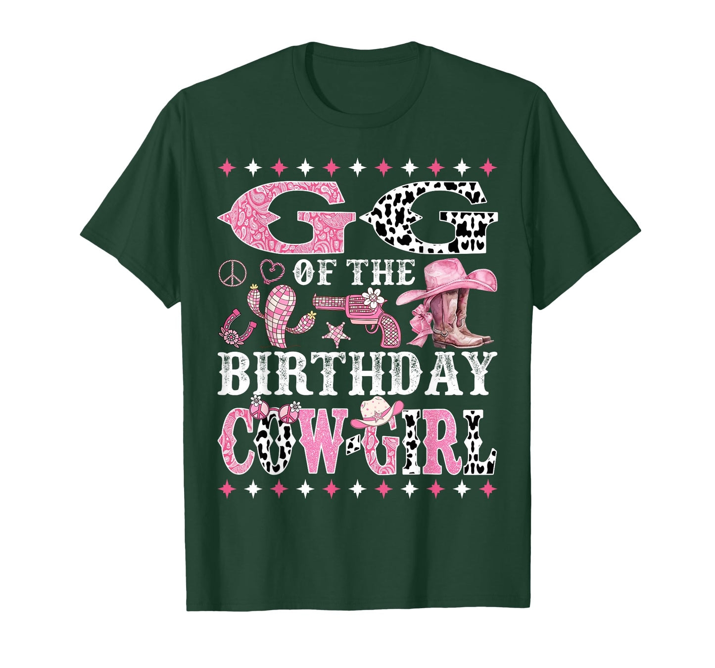 GG of The Birthday Cowgirl Rodeo Western Country T-Shirt