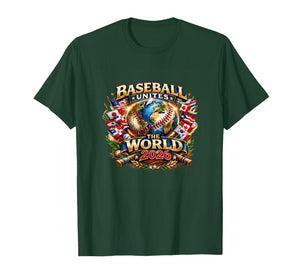 Baseball Unites The World 2026 Global Fan Graphic T-Shirt