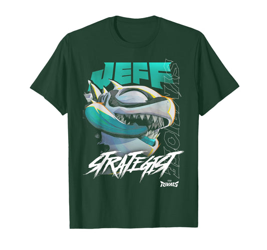 Marvel Rivals Jeff The Land Shark Strategist Art T-Shirt