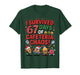 I Survived 67 Days of Cafeteria Chaos in Lunch Lady Xmas Tee T-Shirt