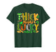 Thick Thighs Lucky Vibes St Patricks Day Shirts Men Women T-Shirt