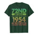 72 Year Old Gifts Vintage 1954 Limited Edition 72nd Birthday T-Shirt