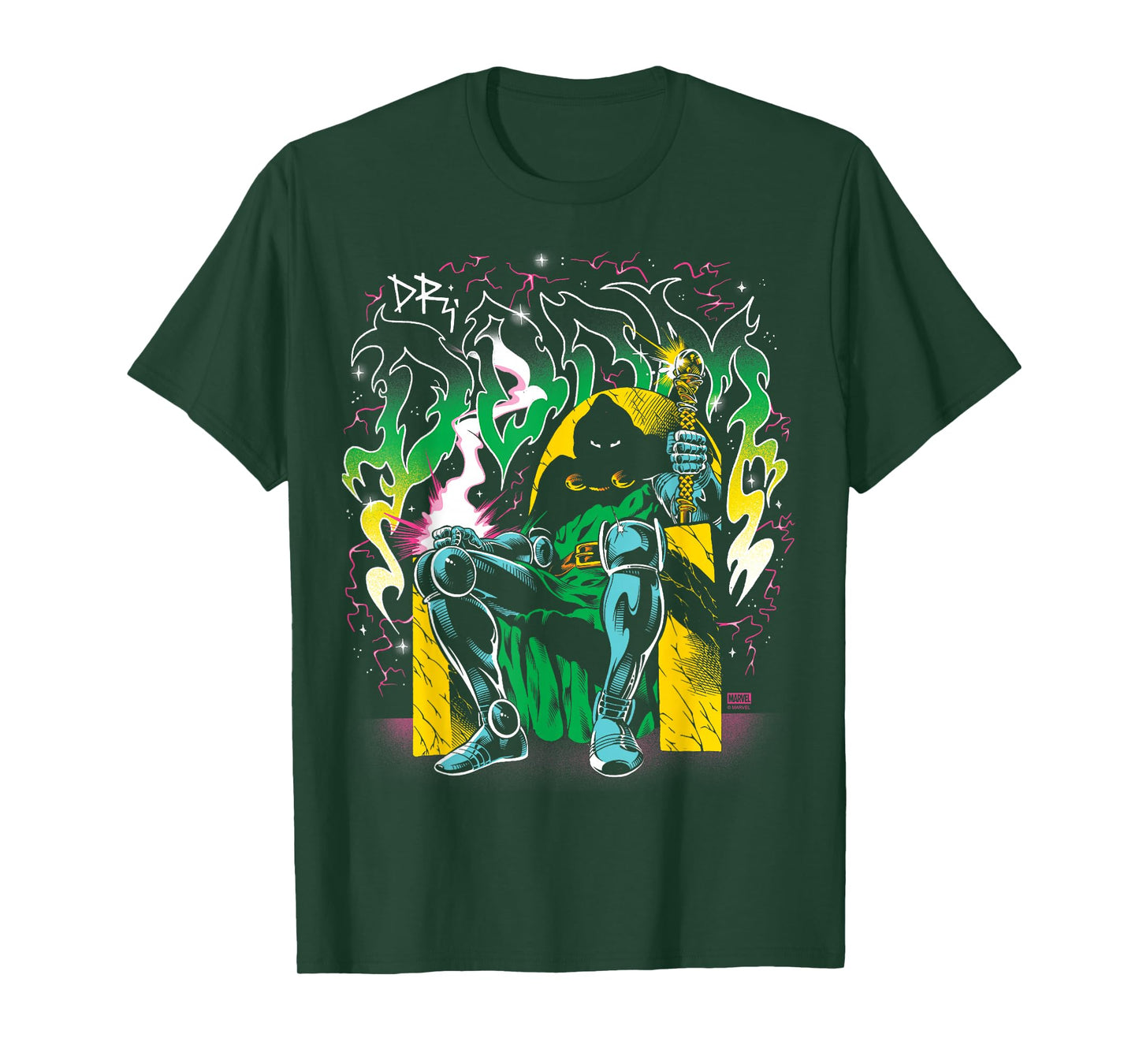 Doctor Doom Cosmic Power Unleashed T-Shirt
