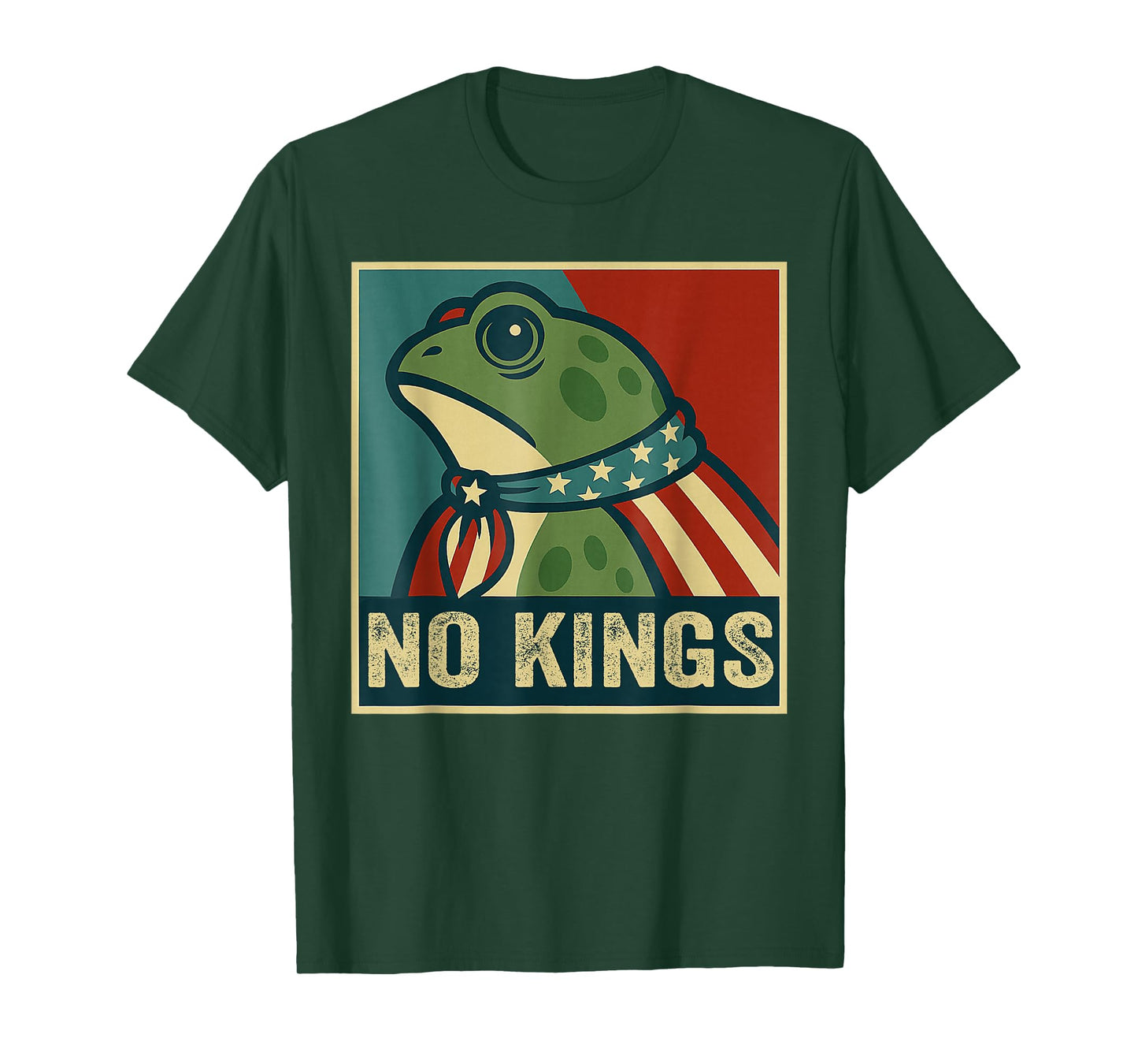 No Kings Shirt Men Women Portland Frog Protest Tees T-Shirt