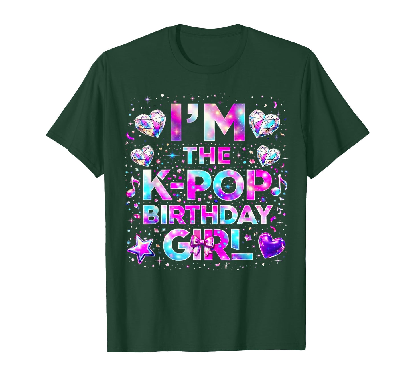 I'm The K-Pop Birthday Girls Korean Music T-Shirt