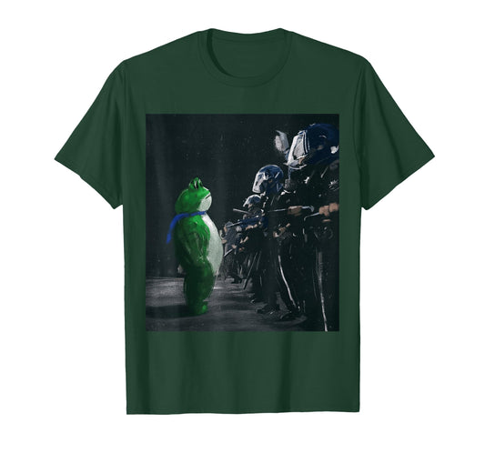 Portland Frog Protest Frogs Stronger Together for Men Women T-Shirt