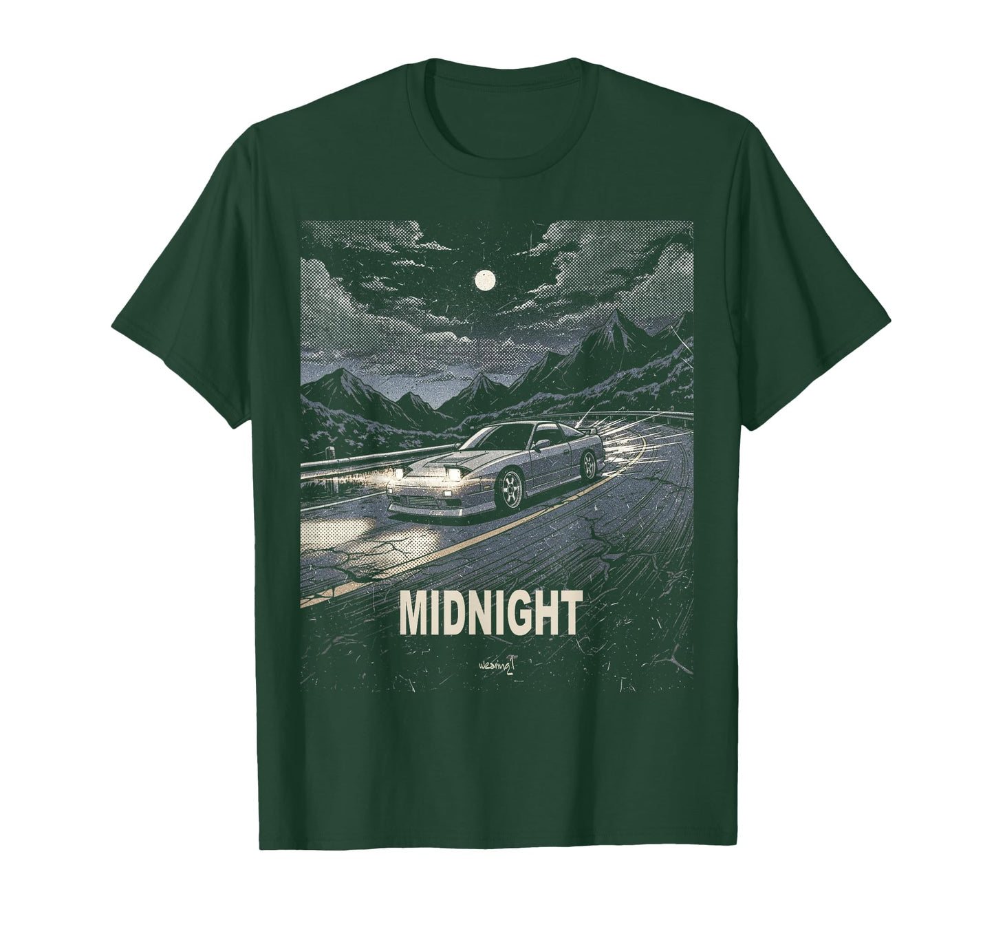 JDM 180sx Cool Drift Car 240sx Manga S13 Silvia Coupe Type X T-Shirt