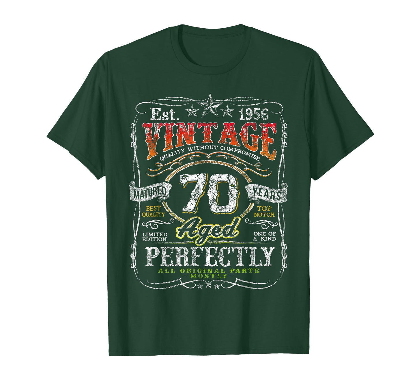 Vintage 1956 Limited Edition Shirt 70 Year Old 70th Birthday T-Shirt