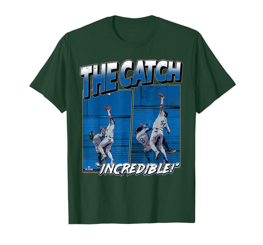 Andy Pages Kiké Hernández Los Angeles The Incredible Catch T-Shirt