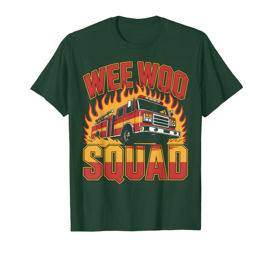 Fire Truck for Kids T-Shirt