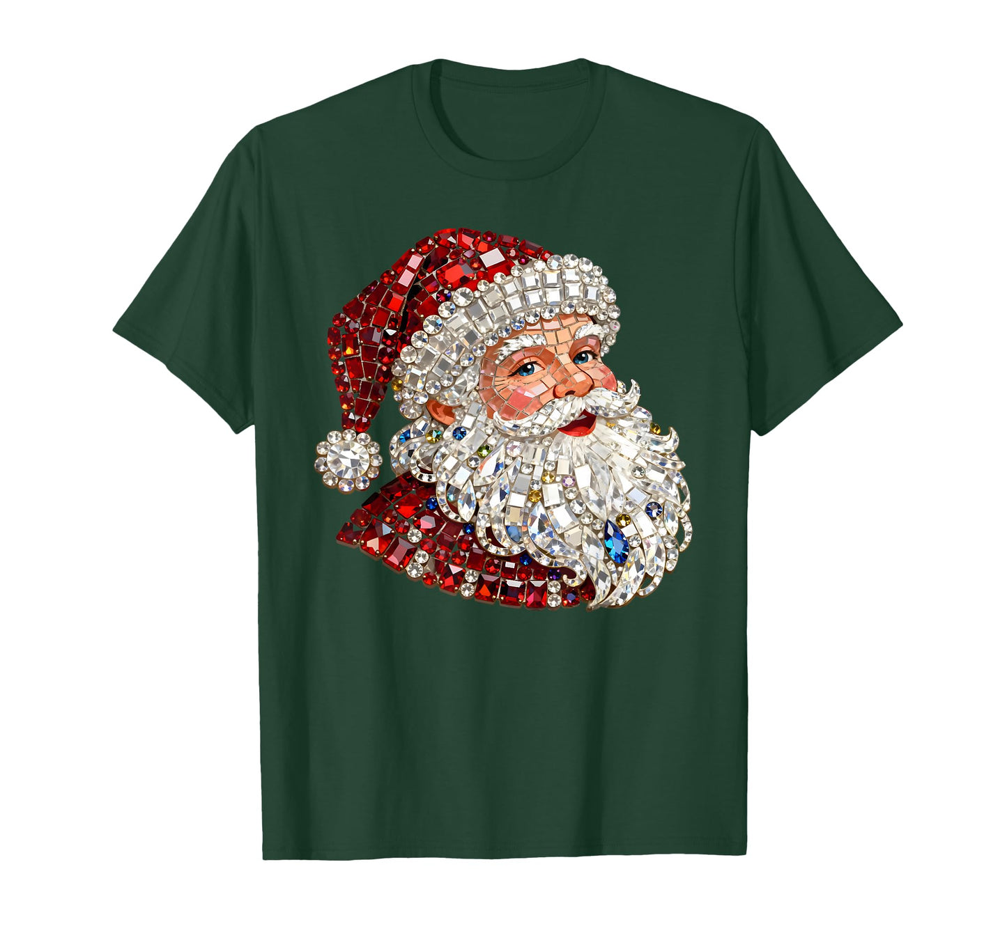Funny Santa Claus Merry Christmas Xmas Family Holiday T-Shirt
