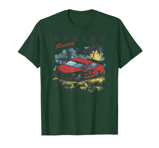 NASCAR Racing Daytona Beach Florida Since 1948 Distressed T-Shirt