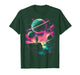 Astronaut Outer Space Galaxy Universe Planet Saturn Science T-Shirt