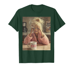 Funny Distressed Doll Face Meme Sarcastic Doll Viral Meme T-Shirt