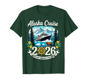 Matching Family Friends and Group Alaskan Alaska Cruise 2026 T-Shirt