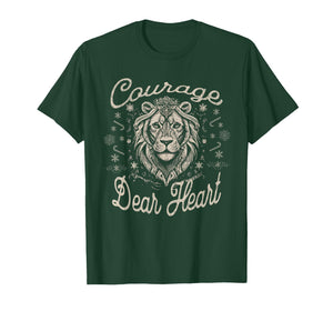 Courage Dear Heart Religious Christian Faith Inspirational T-Shirt
