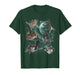 Cats Flying in Galaxy Vintage 90s Funny Galaxy Cat in Space T-Shirt