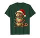 Rat Christmas Pajama Funny Xmas Lights Animals Lover Women T-Shirt