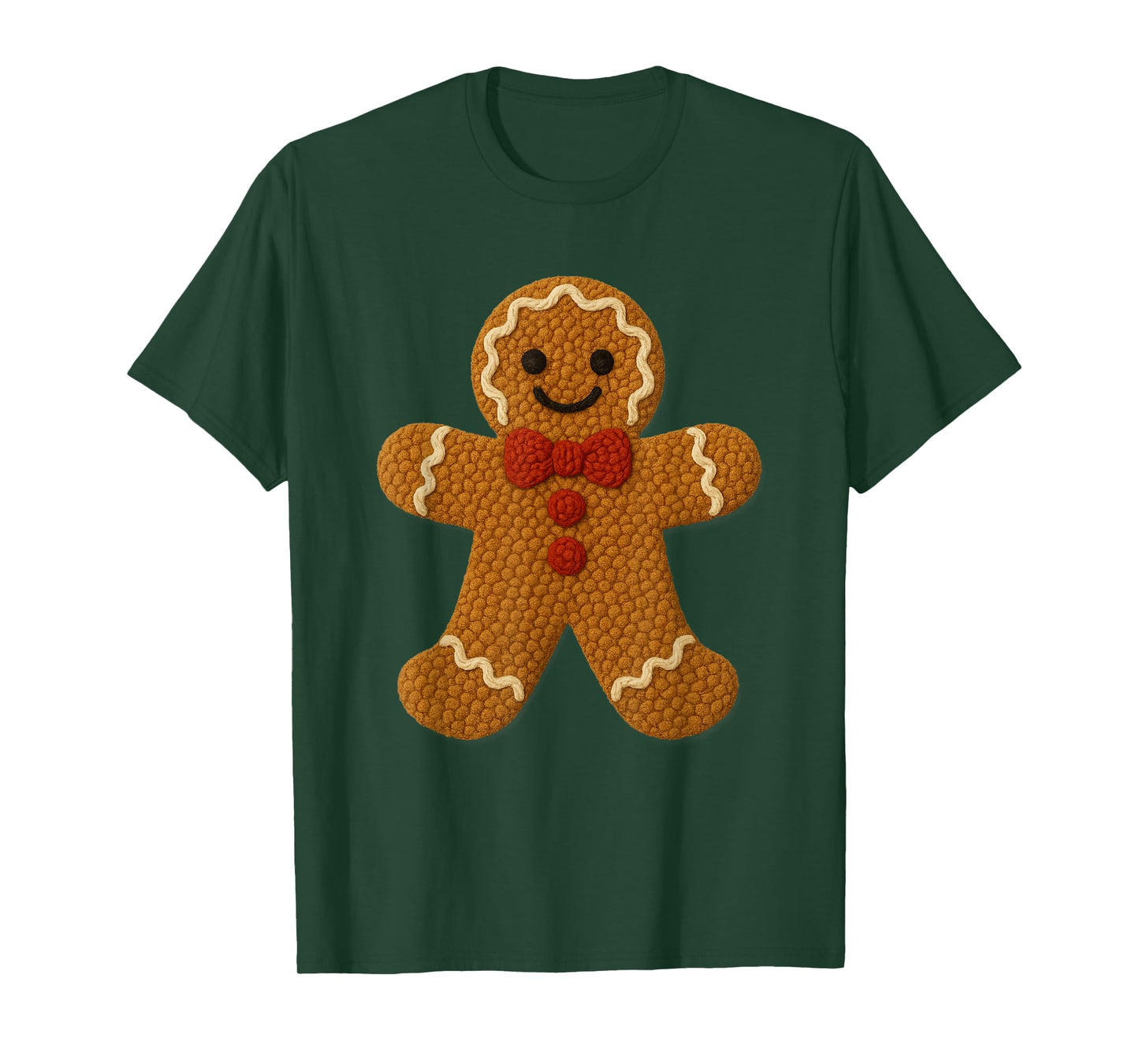Cute Gingerbread Man Christmas T-Shirt