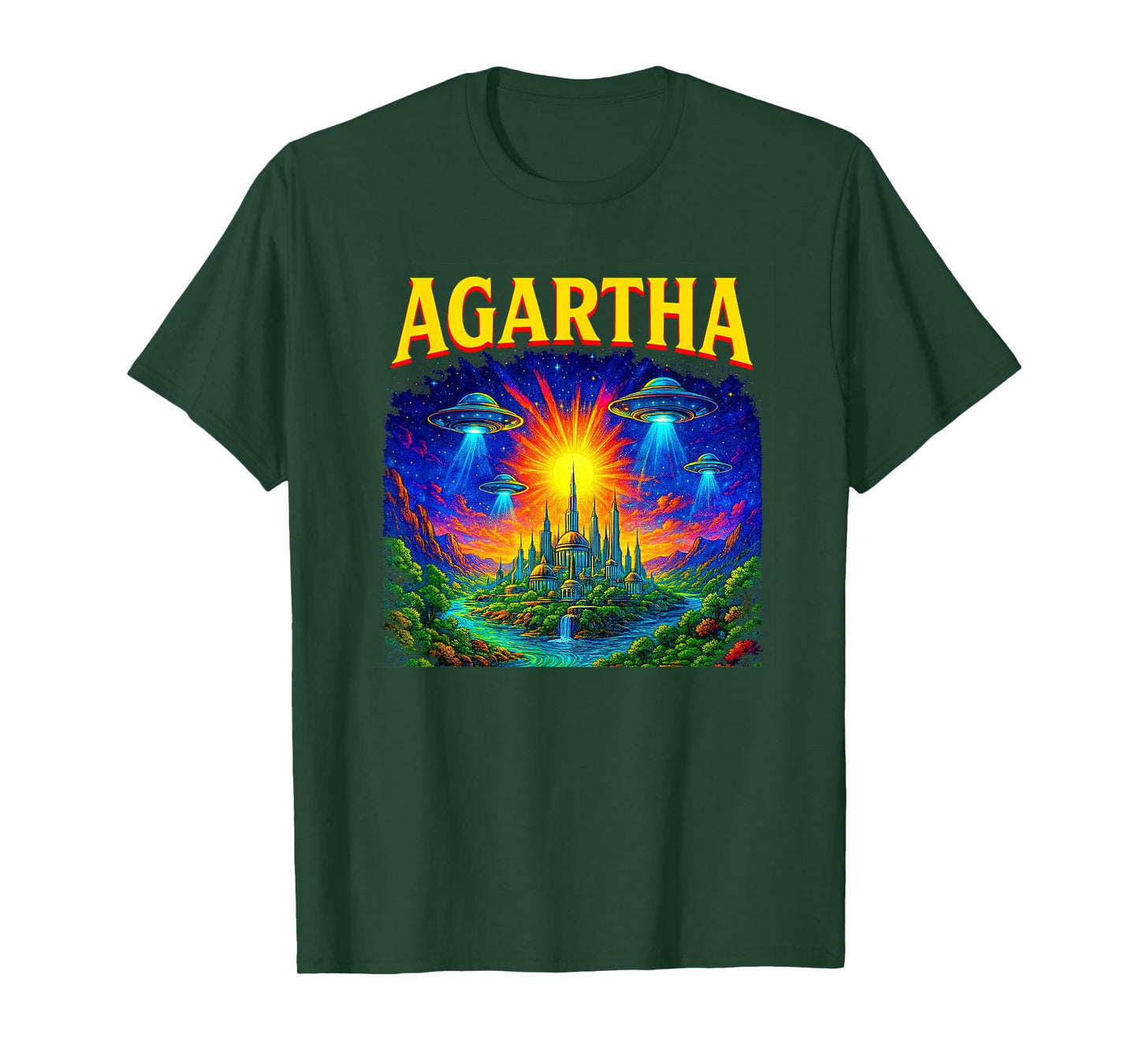 Agartha Legendary Kingdom Meme Great Noticer T-Shirt
