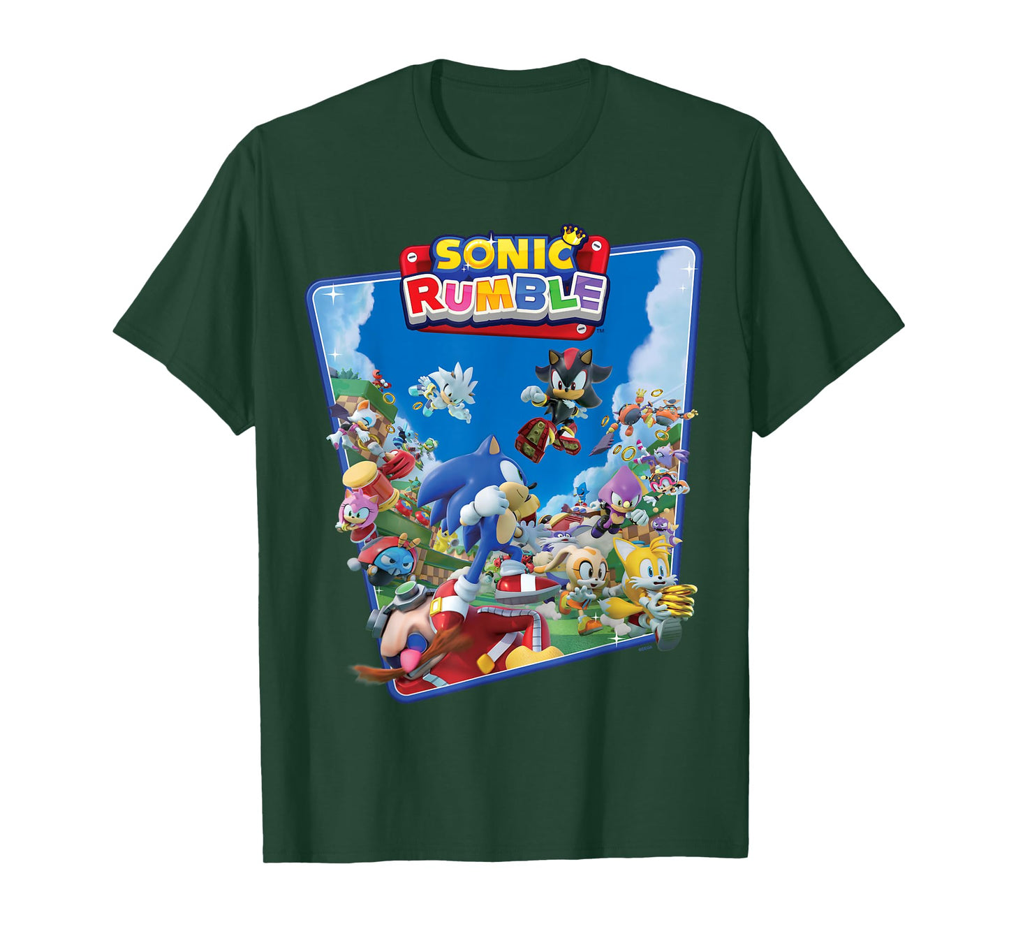 Sonic Rumble - Unstoppable Group T-Shirt
