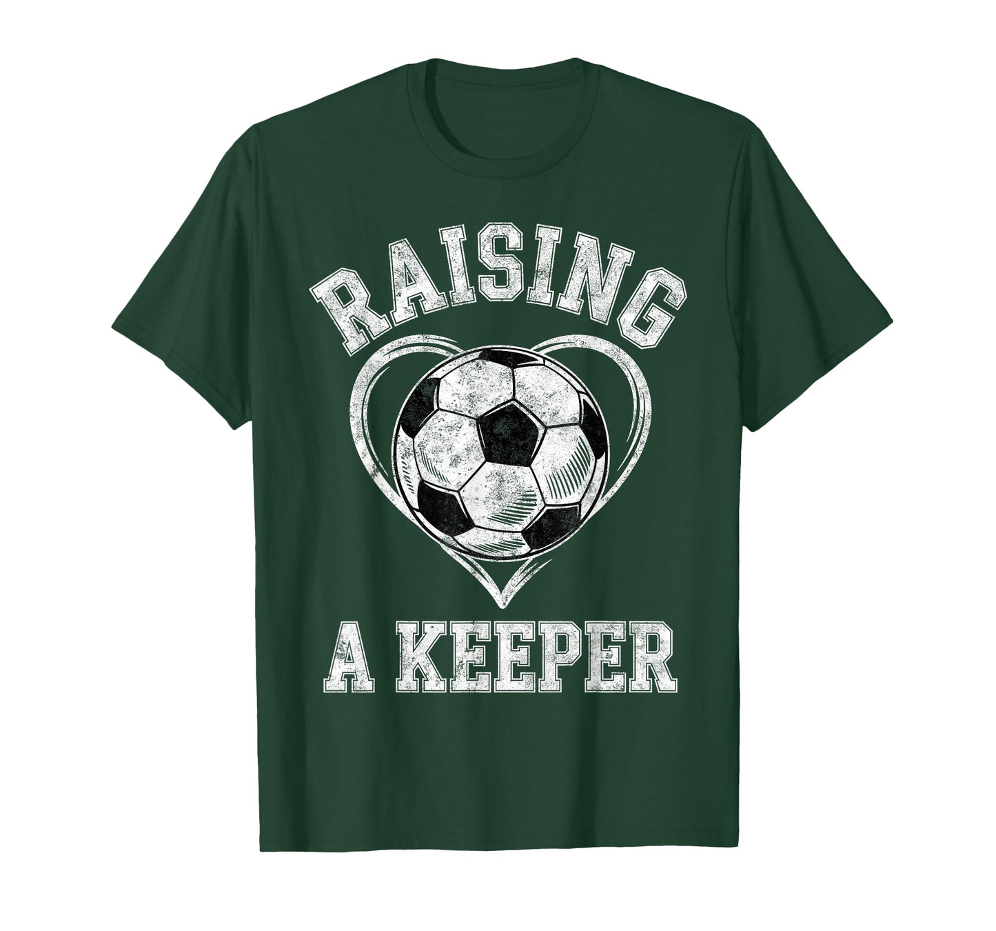 Raising a Keeper Soccer Mom I'm The Goalkeeper's Mother Fan T-Shirt
