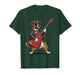 Boxer Dog Rock and Roll Playing Electric Guitar Rockstar T-Shirt