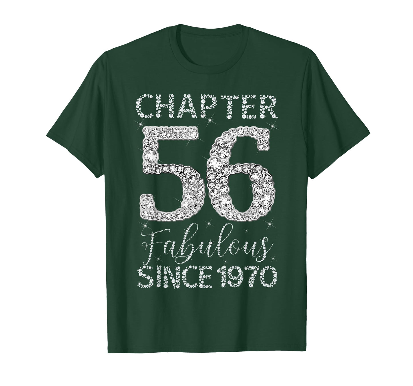Chapter 56 Fabulous Since 1970 Happy 56Th Birthday Girl Lady T-Shirt