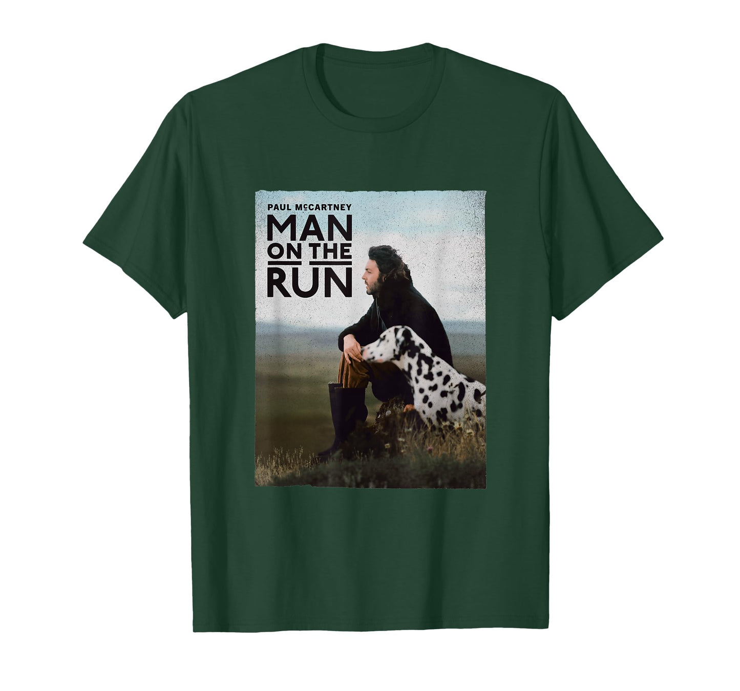 Official Exclusive Man On The Run Paul McCartney Movie T-Shirt