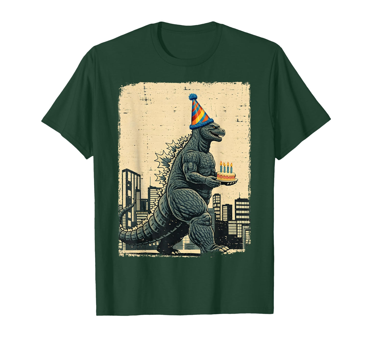 Birthday Japan Monster Movie Bday Party Decorations T-Shirt