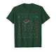 Let It Flow Anatomy Heart Cardiac Nurse Santa Ugly Christmas T-Shirt