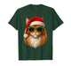 Meowy Catmas Santa Hat Maine Coon Cat Christmas Pajamas T-Shirt