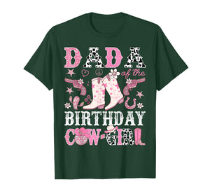 Dada of The Birthday Cow-Girl Pink Disco Rodeo Dada T-Shirt