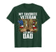 My Favorite Veteran is My Dad Father Veterans Day Thank You T-Shirt