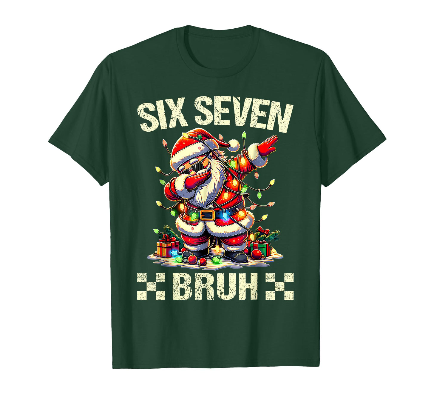 67 Six Seven Burh Funny Christmas 6 7 Meme Men Women Kids T-Shirt