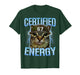 Funny Six Seven 67 Meme Certified Energy Cursed Cat Power T-Shirt