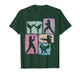 Taekwondo Practitioner Collage Women Kids Coach Youth Girl T-Shirt