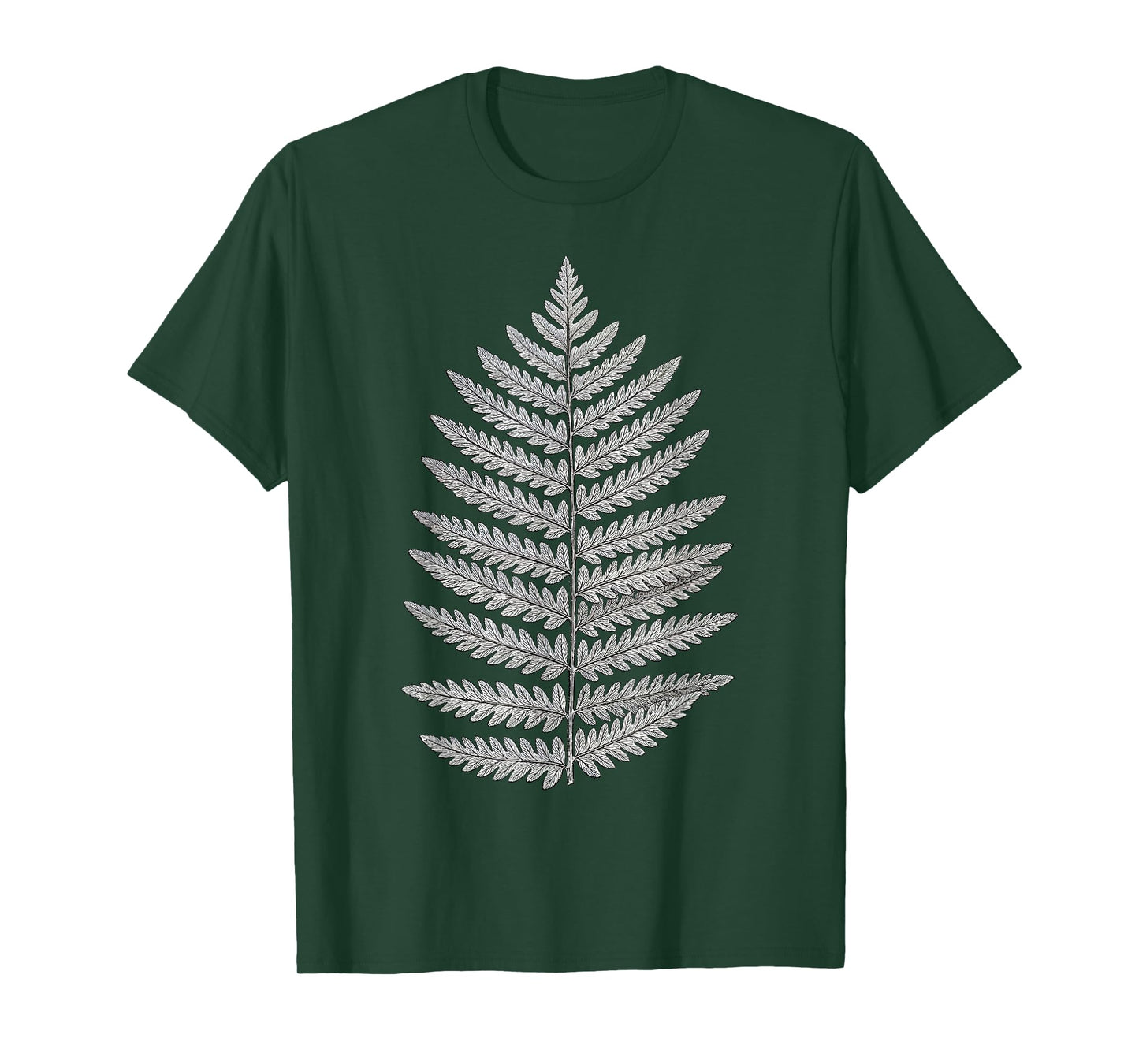 Fern Plant Fossil – Carboniferous Prehistoric Plant Art T-Shirt