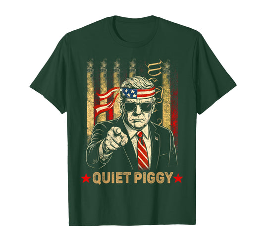 Funny Quiet Piggy T-Shirt